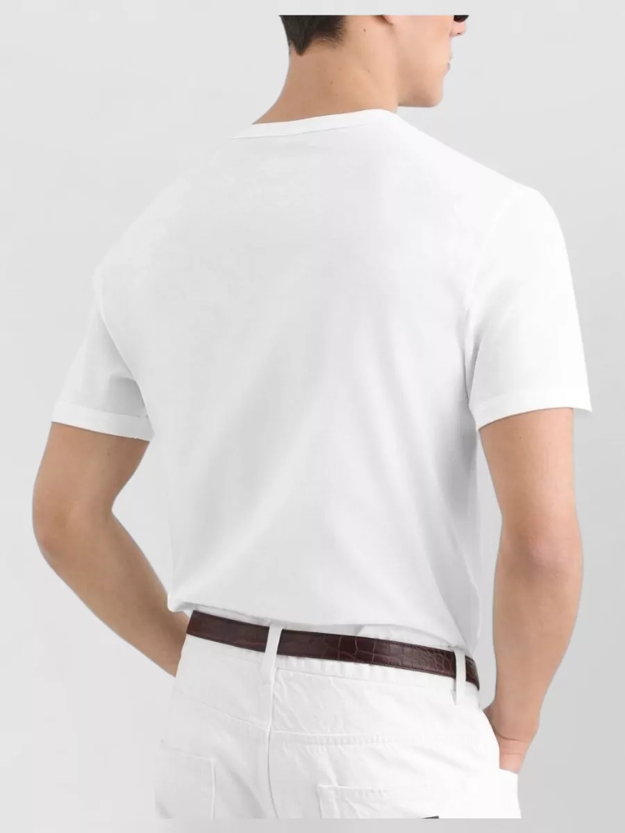Dolce&Gabbana Cotton Logo-Plaque T-Shirt