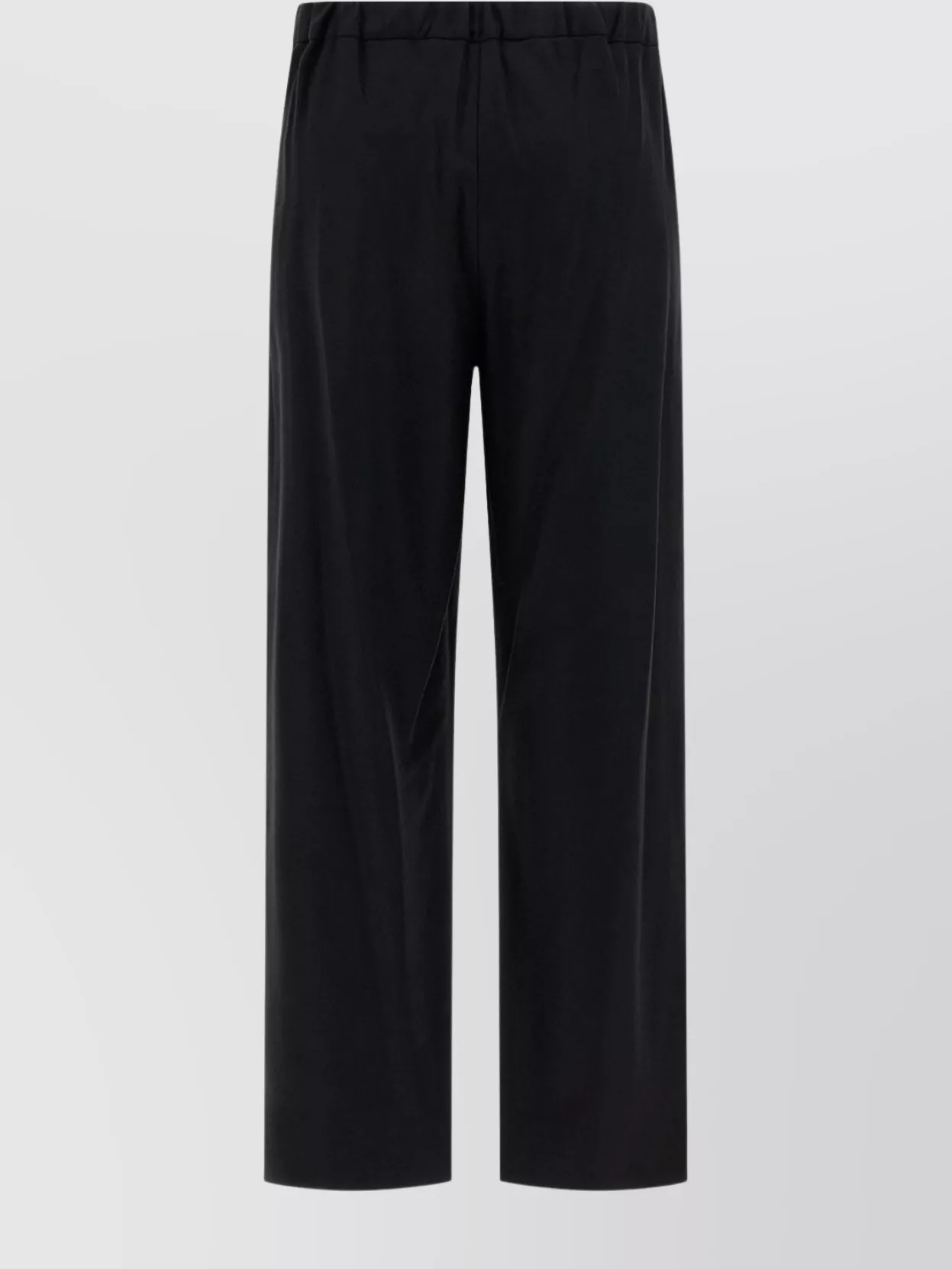 S Max Mara Wide Leg Joggers Elastic Waistband