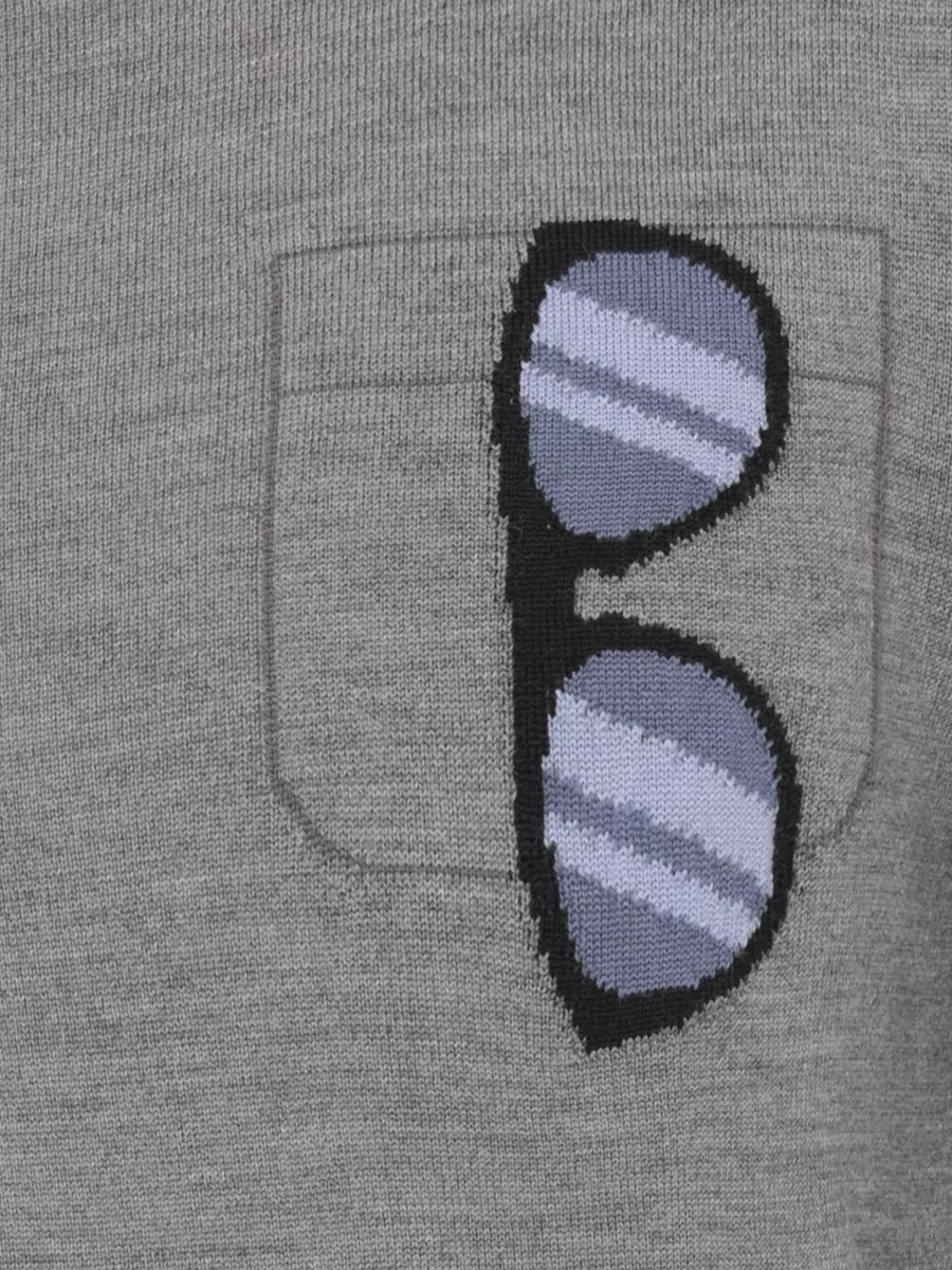 Moschino Virgin Wool Crewneck Sweater