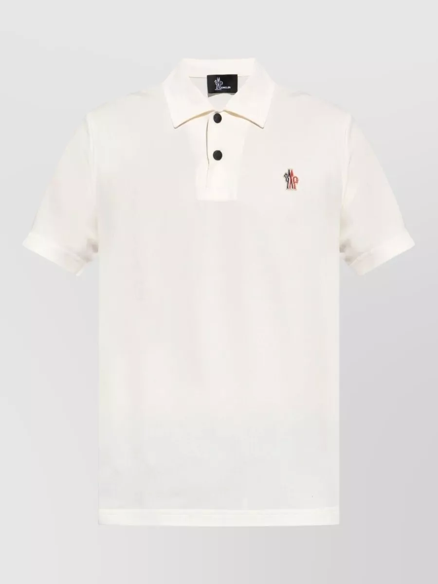 Moncler Grenoble Short-Sleeve Polo Shirt
