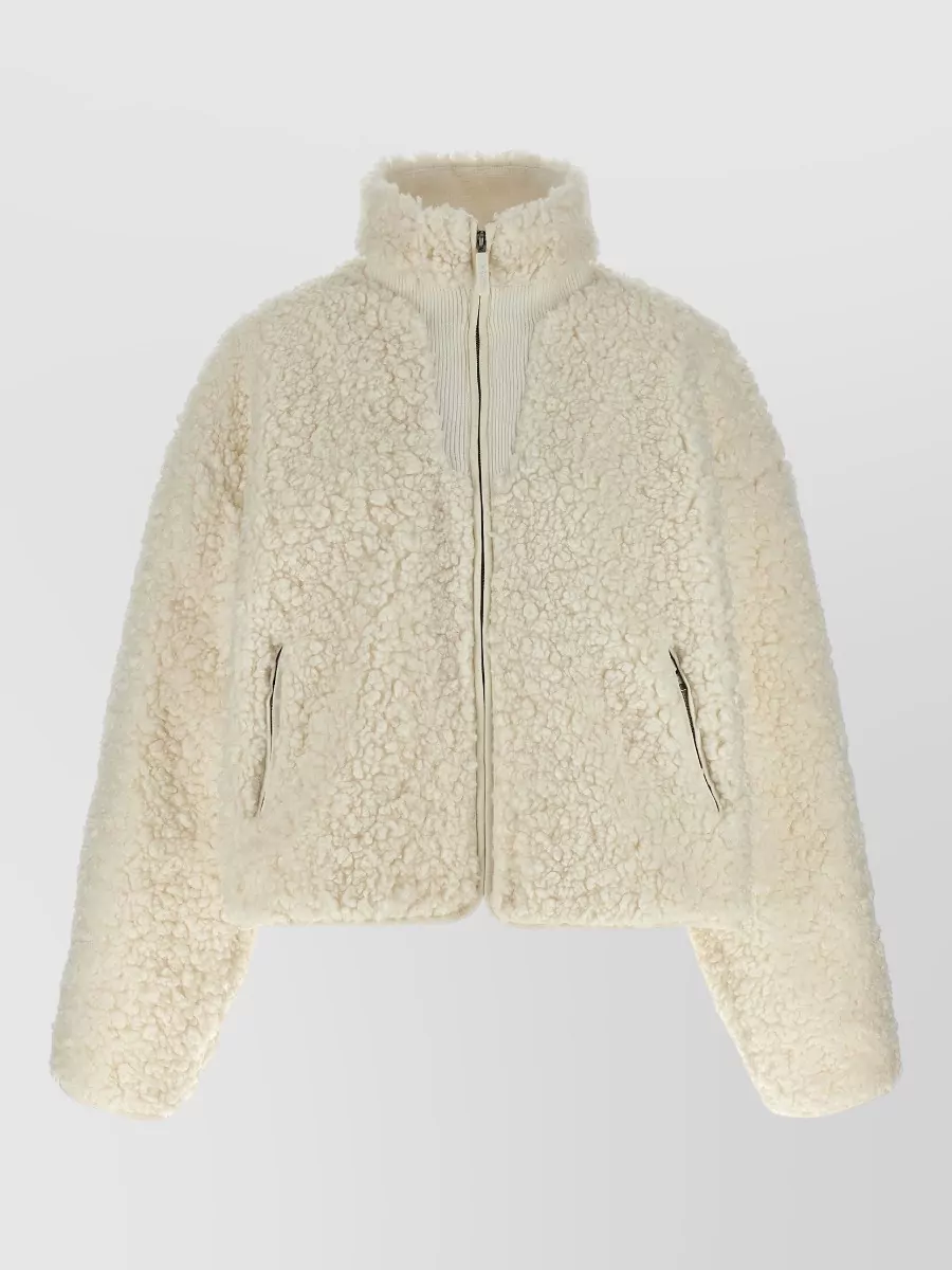 Entire Studios ribbed teddy jacket