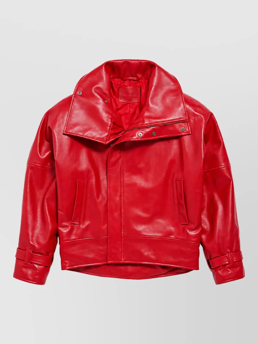 Balenciaga Lamb leather jacket
