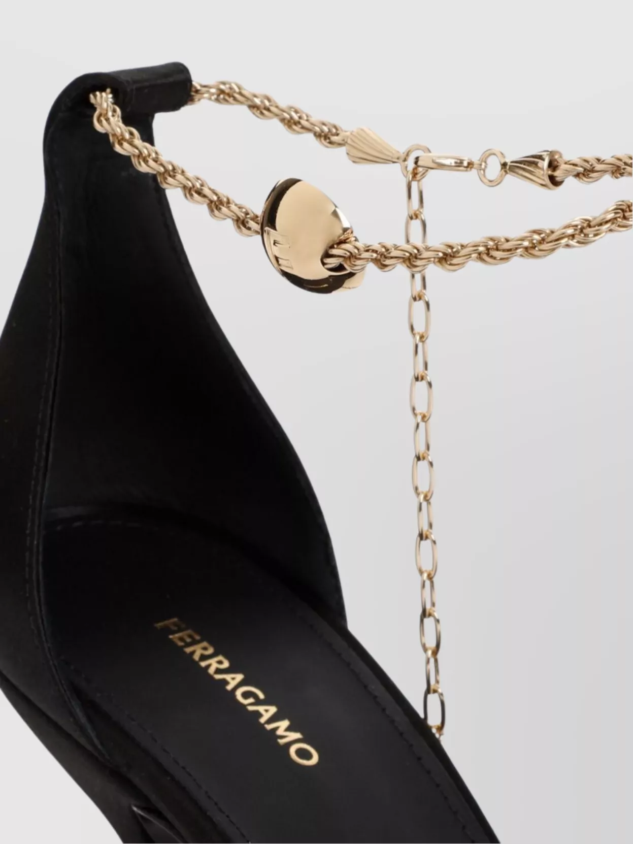 Ferragamo Dana 70 Kitten Heel Pumps