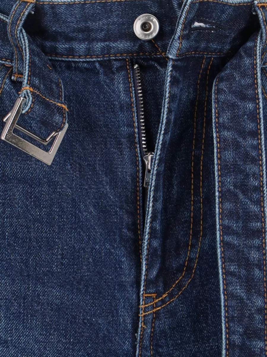 Sacai Straight Leg Trousers Five Pocket Design