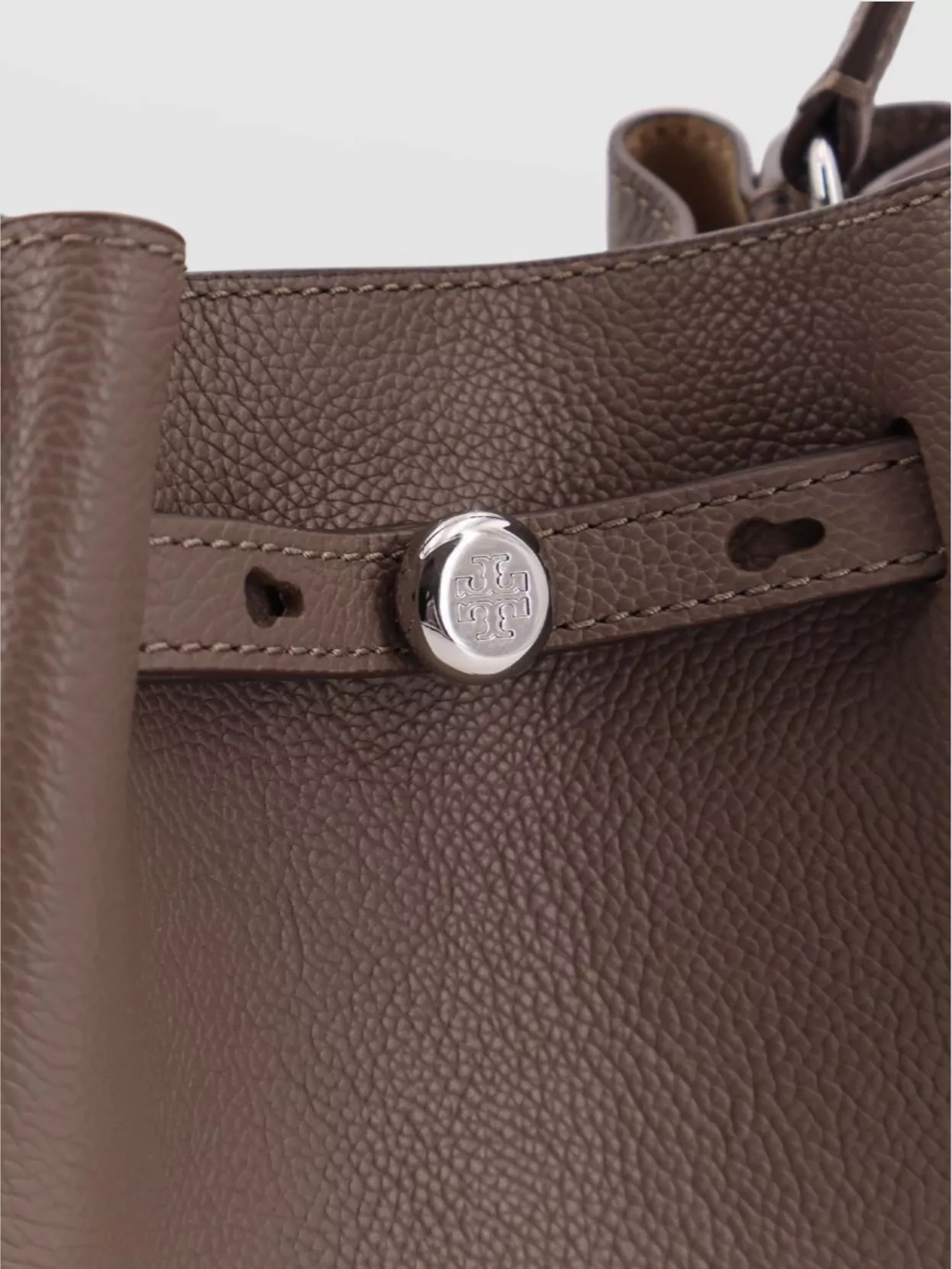Tory Burch Romy Leather Bucket Bag
