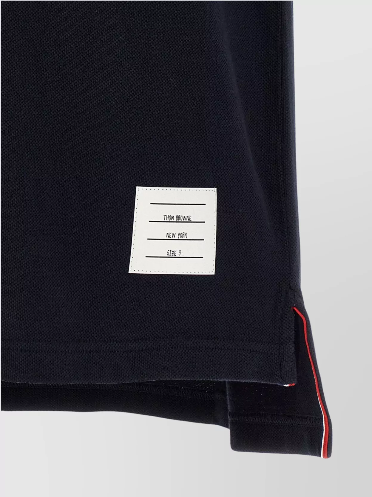 Thom Browne '4Bar' Detail Polo Shirt