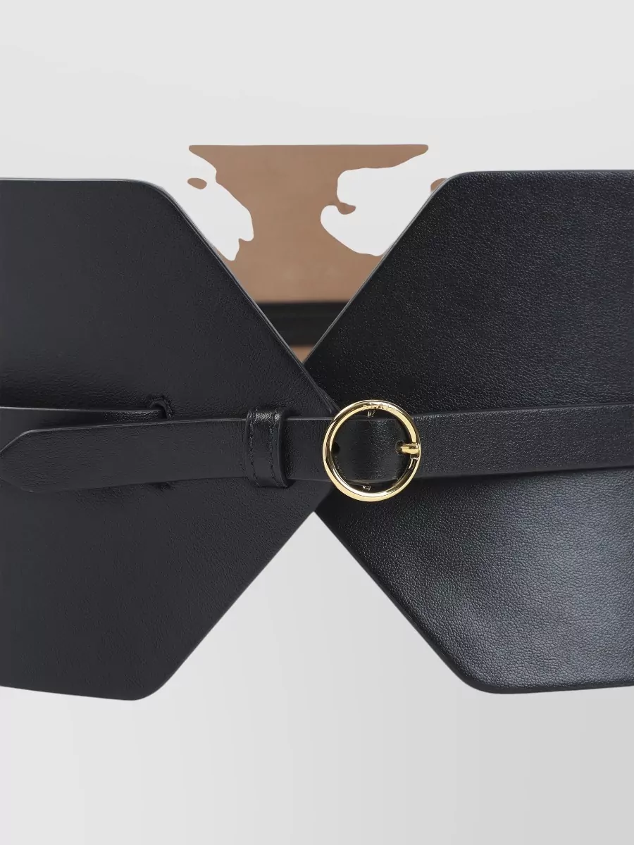 Alaïa Structured Bustier Belt Gold Tone Buckle