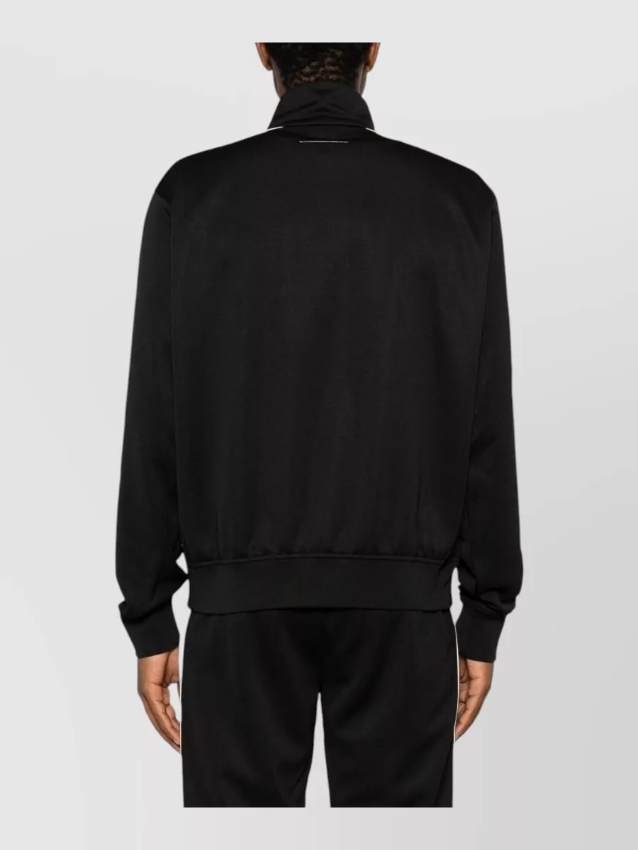 Mm6 Maison Margiela High Neck Zip-Up Jacket