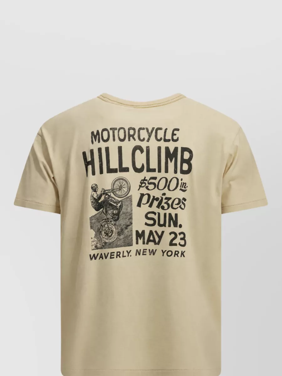 Rrl By Ralph Lauren Printed Cotton Crew-Neck T-Shirt
