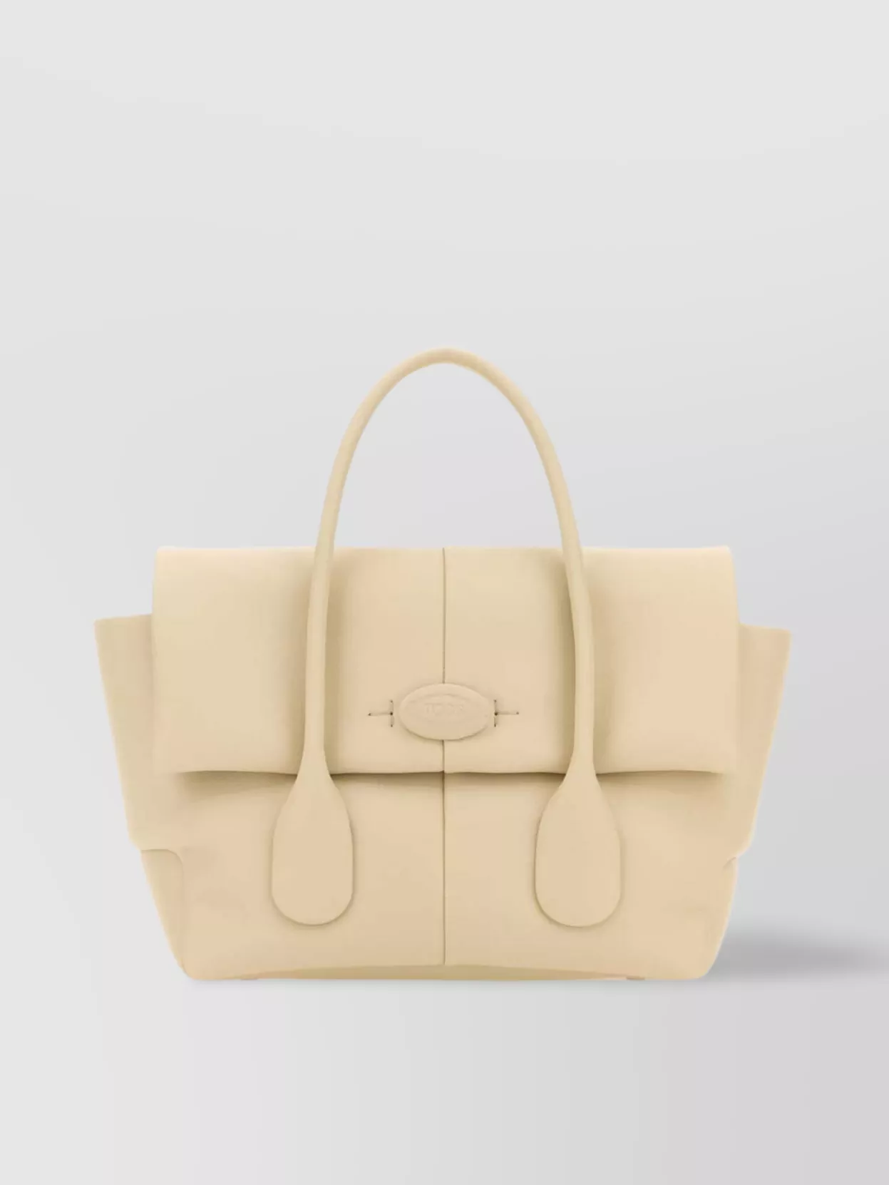Shop Tod's Sand Leather Small Bag Reverse Handbag