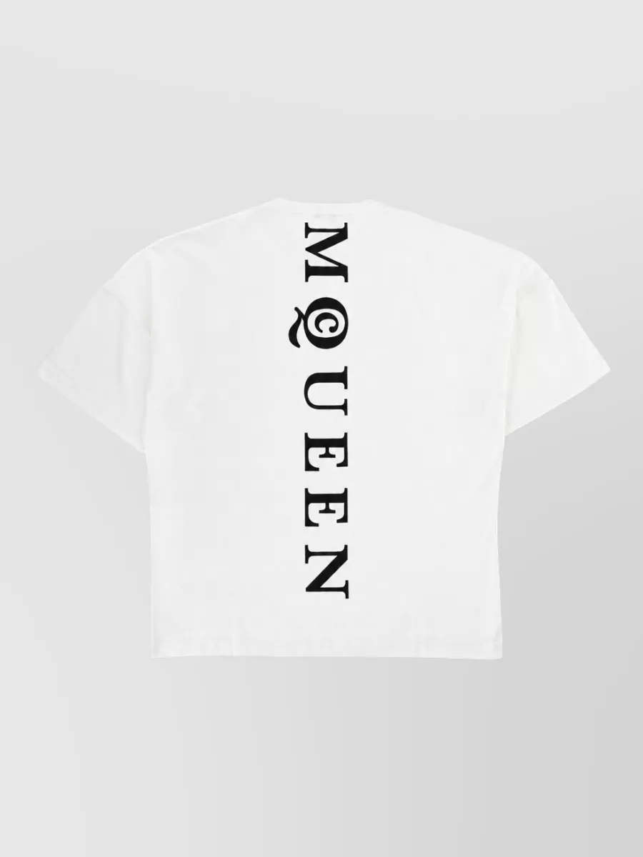 Alexander Mcqueen Cotton Logo T-Shirt