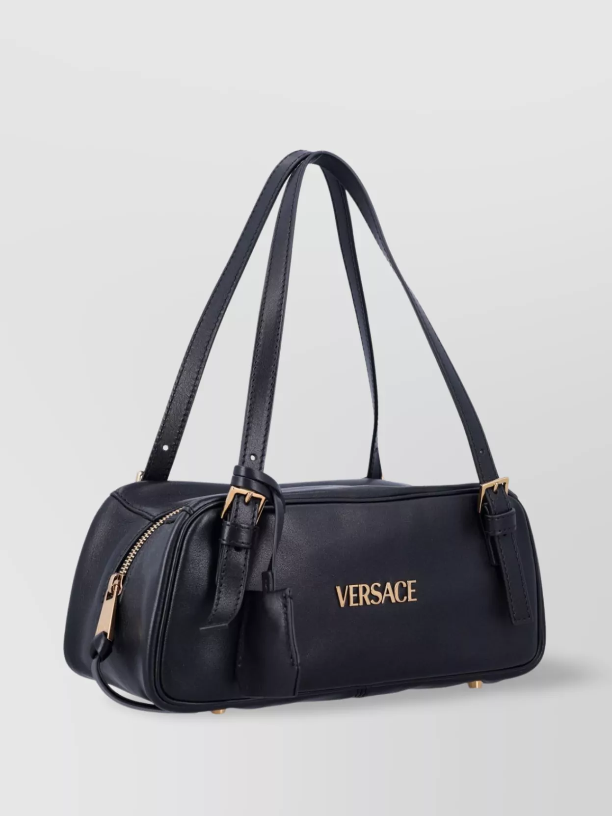 Versace Bowling Shoulder Bag Adjustable Handles