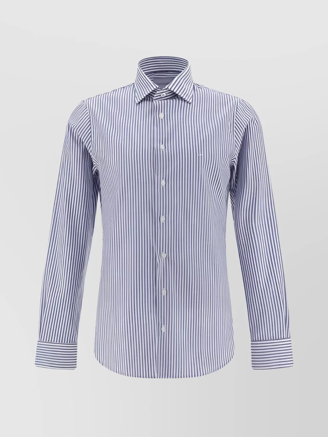 Shop Michael Kors Performance Slim Fit Cotton Shirt With Long Sleeves