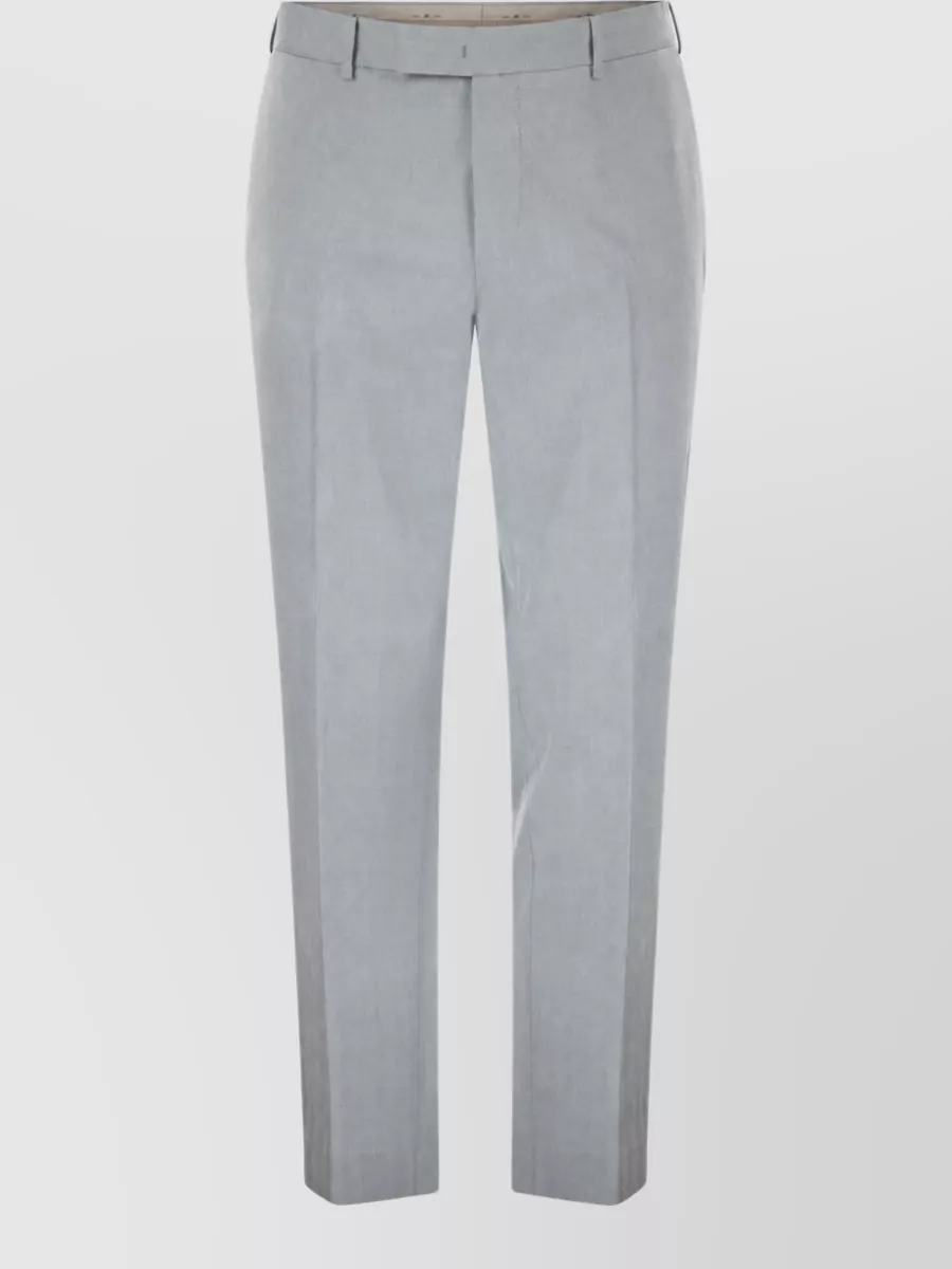 Pt Torino cotton wool tailored trousers