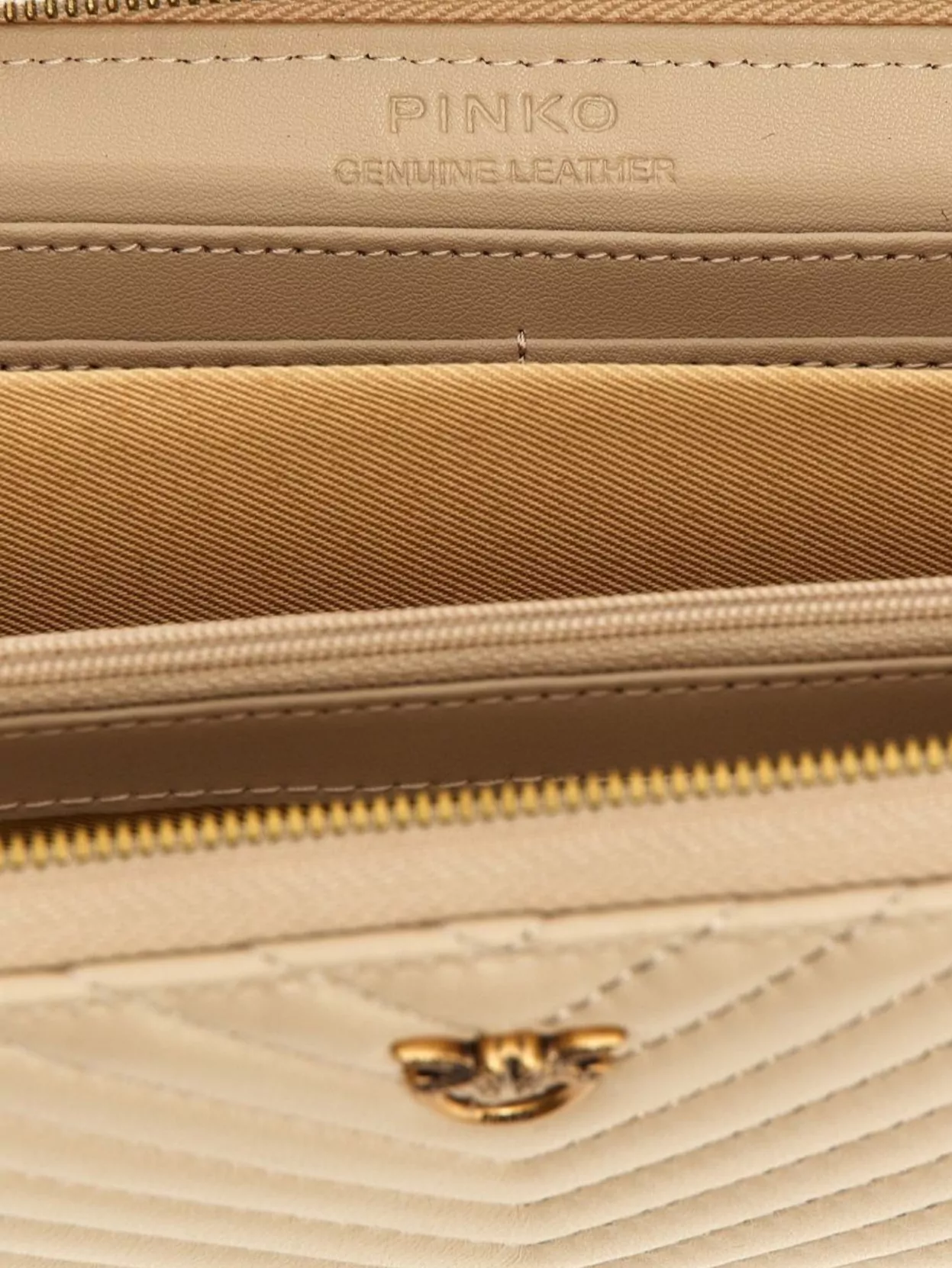 Pinko 'ryder' Chevron Quilted Wallet