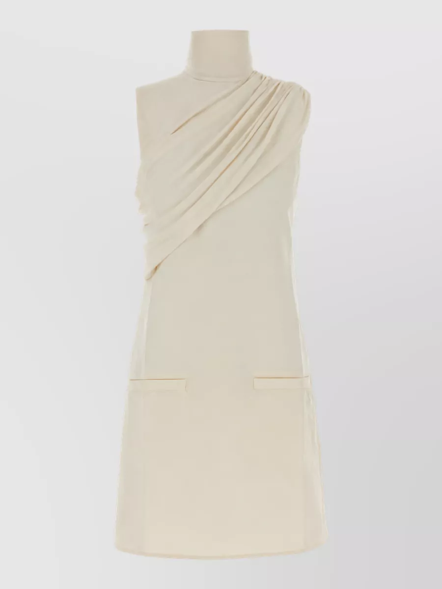 Courrèges gabardine mini dress