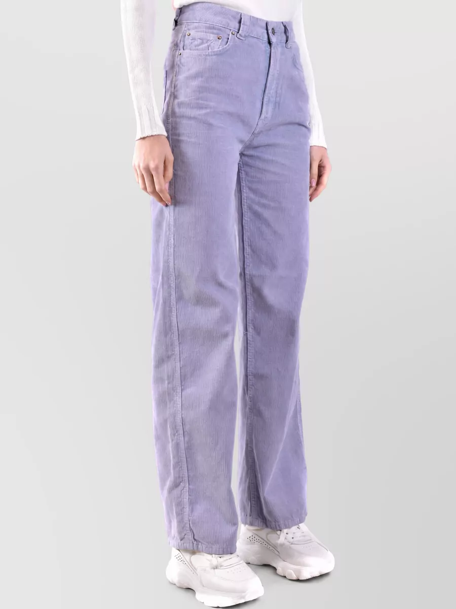 Haikure Denim Wide-Leg Trousers