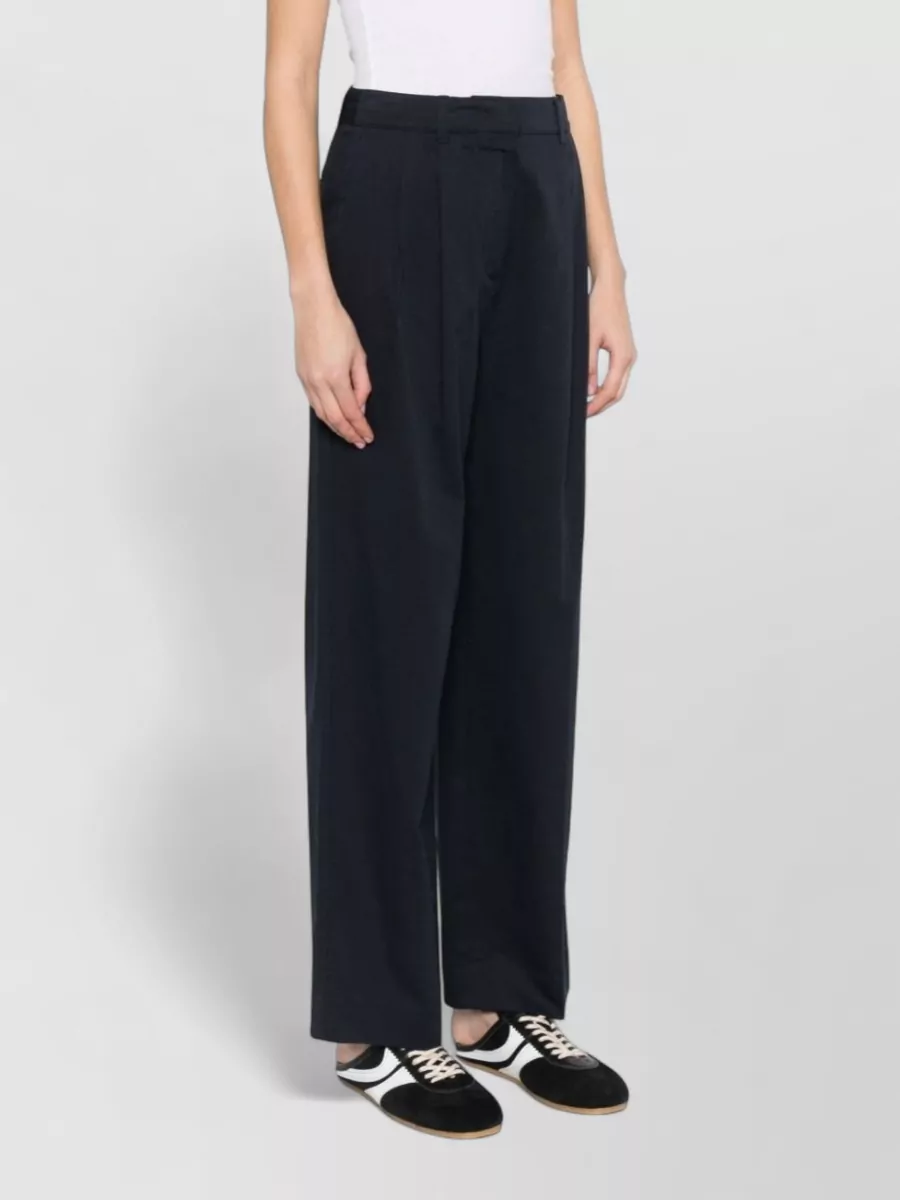 Dunst Pleated Wide-Leg Trousers