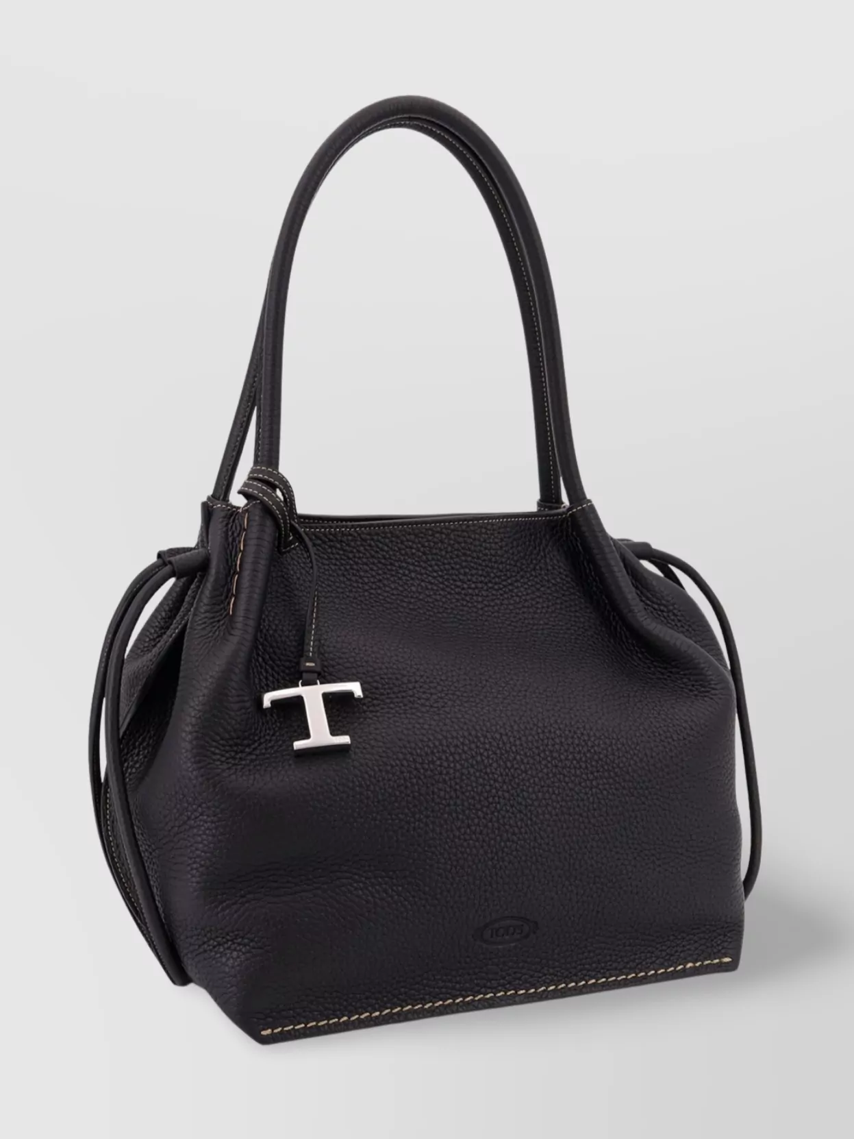 Tod's Leather Drawstring Shoulder Bag