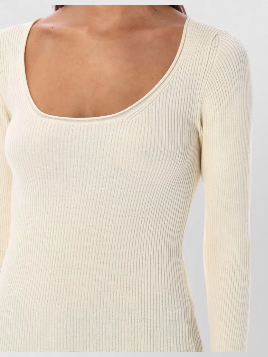 Rhea Costa Merino Wool Knitted Top