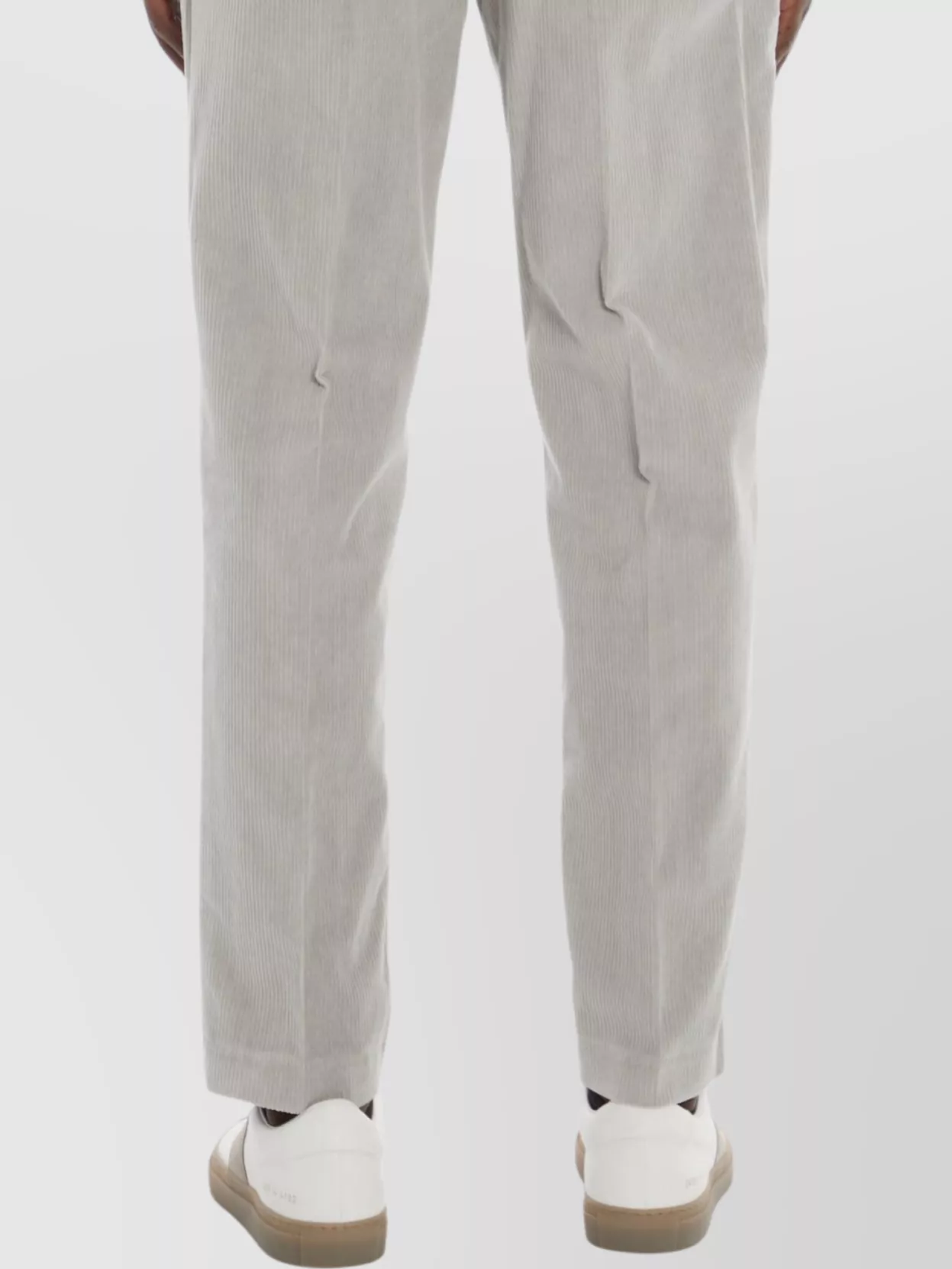 Pt Torino Corduroy Trousers With Rear And Side Pockets