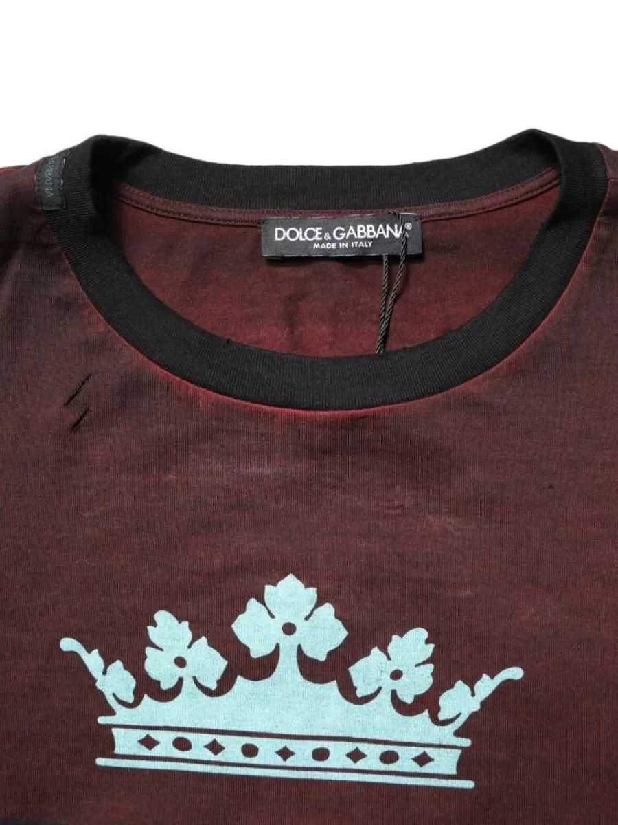 Dolce&Gabbana Cotton Crew Neck T-Shirt