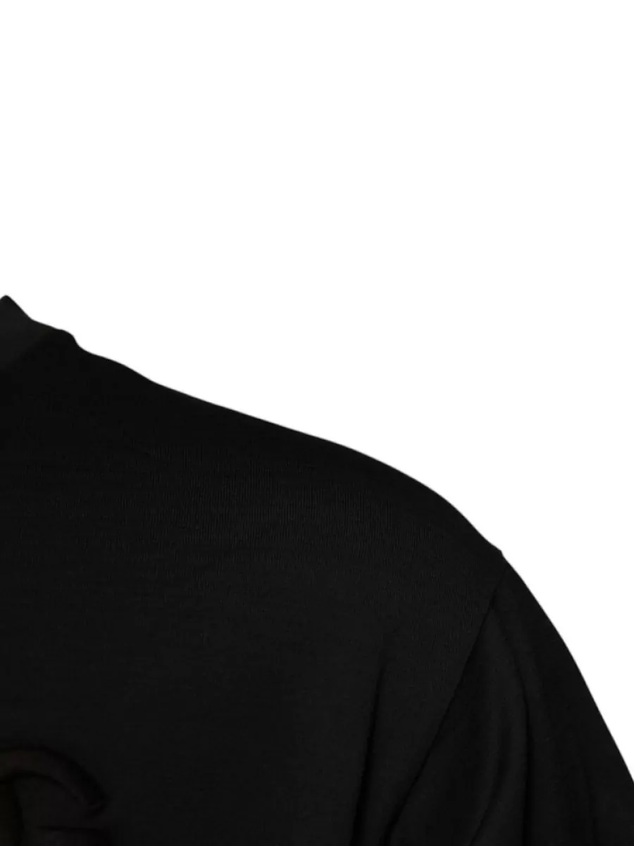 Dolce&Gabbana Cotton Logo-Print Crew-Neck T-Shirt