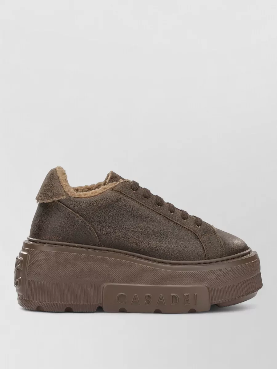 Casadei Lace-Up Sneakers