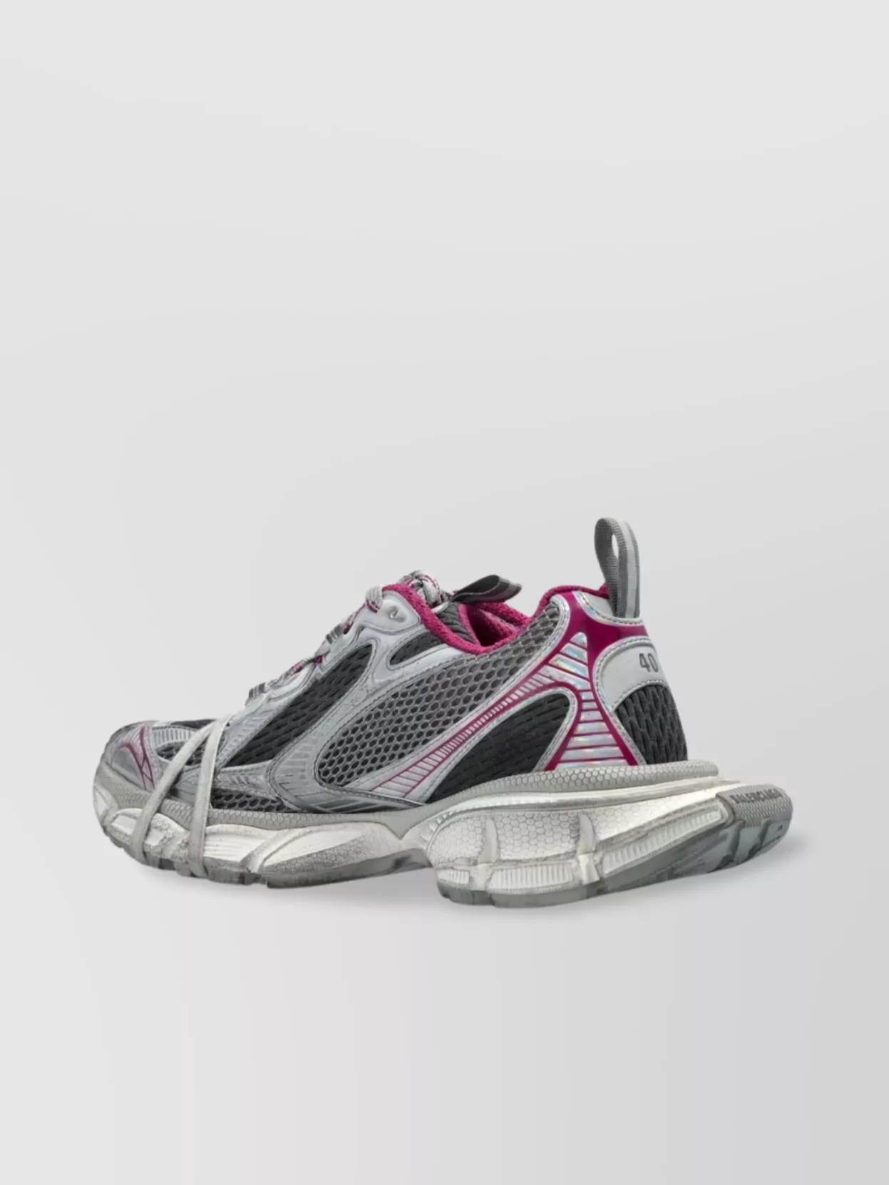 Balenciaga Mesh Low-Top Sneakers
