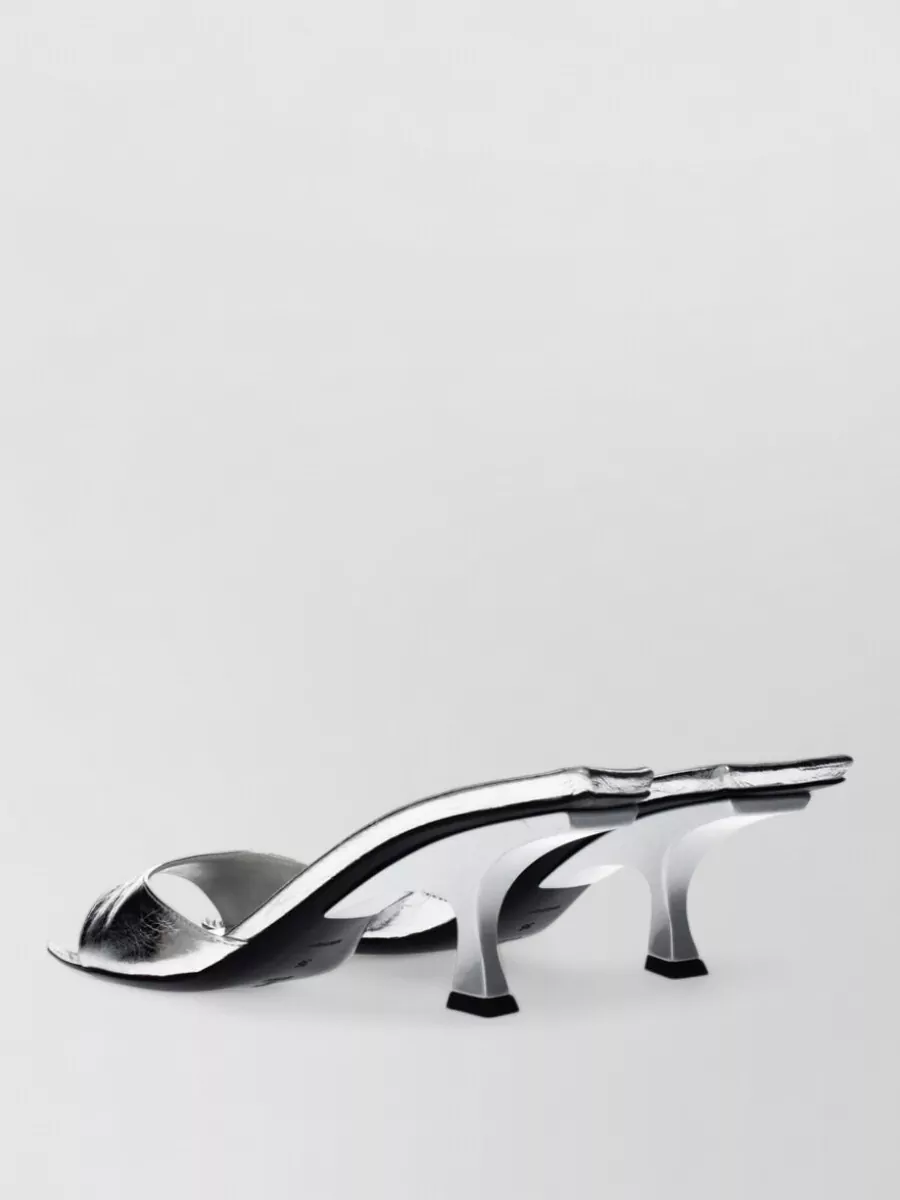 The Attico Leather Flat Mules