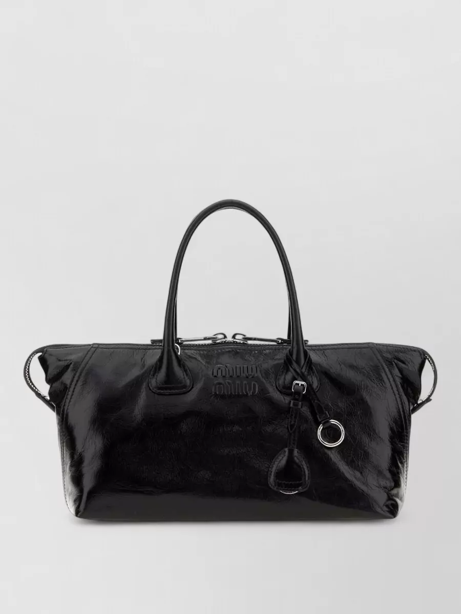Miu Miu na leather tote bag