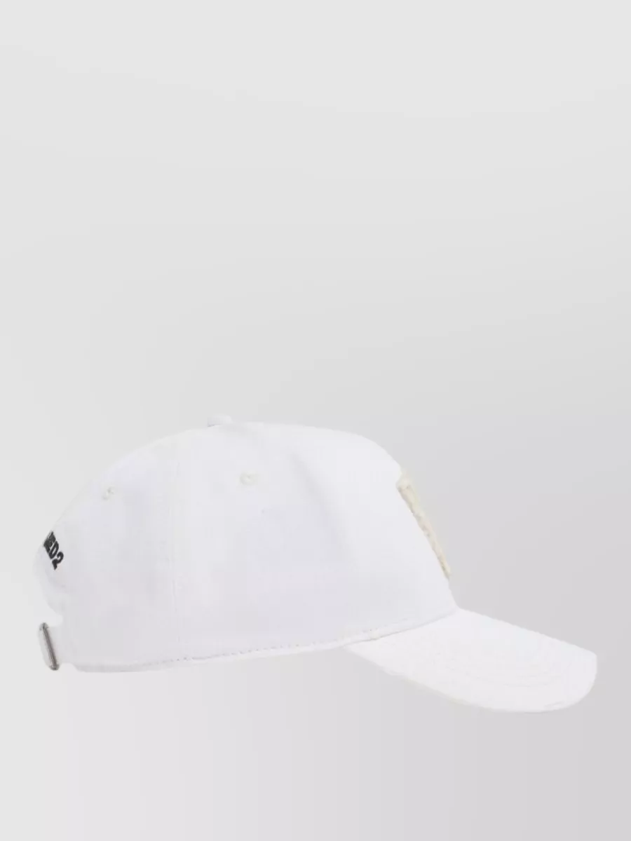 Dsquared2 Logo Appliqué Baseball Cap