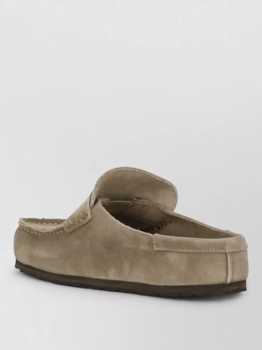 Birkenstock Leather Flat Mules