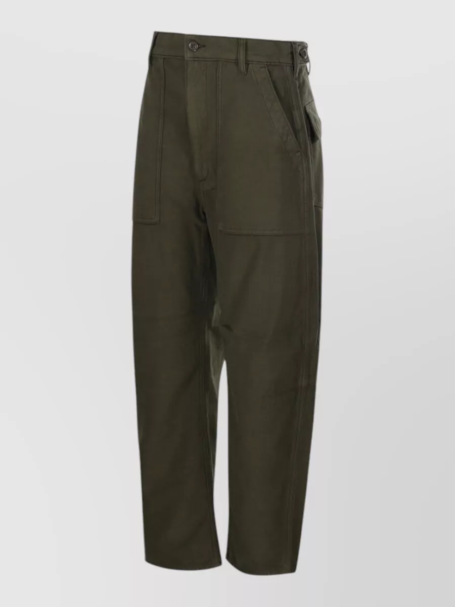 Ralph Lauren Straight-Leg Cotton Trousers
