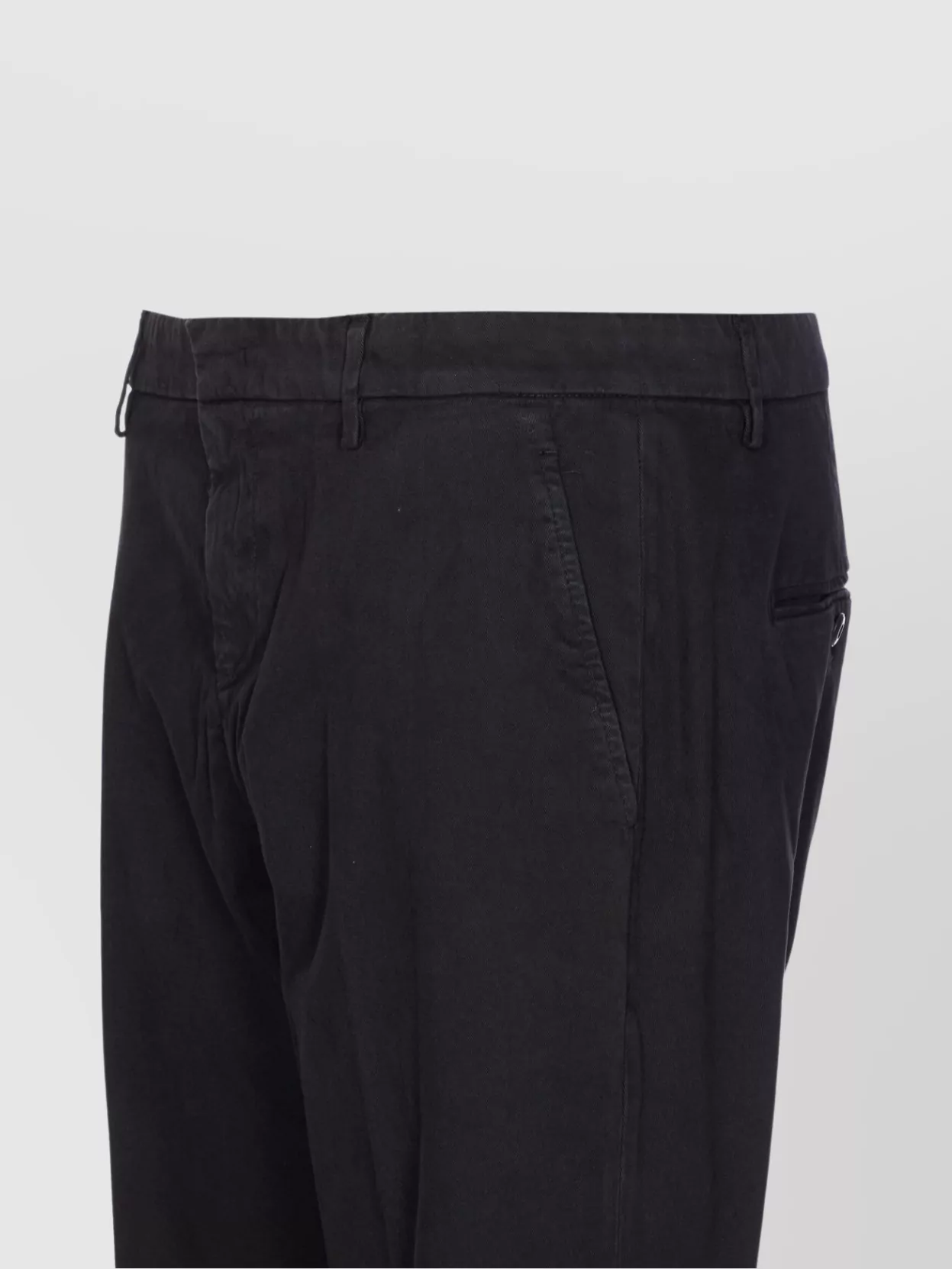 Dondup Trousers With Back And Side Pockets