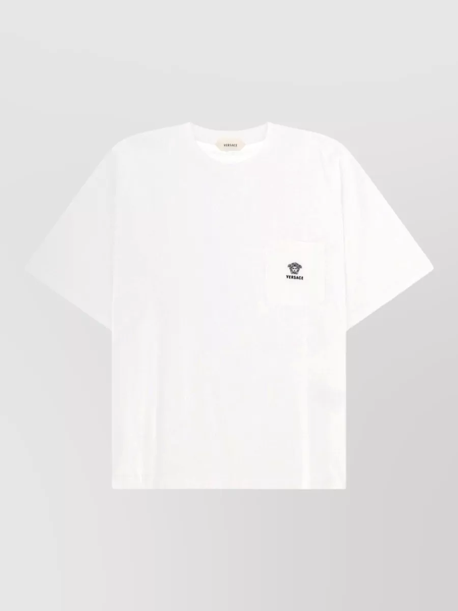 Versace Cotton logo print t-shirt
