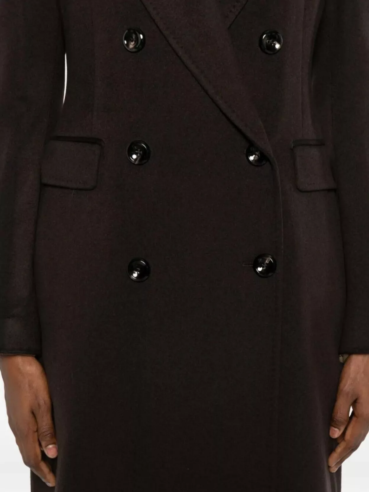 Tagliatore Double-Breasted Coat Notched Lapels