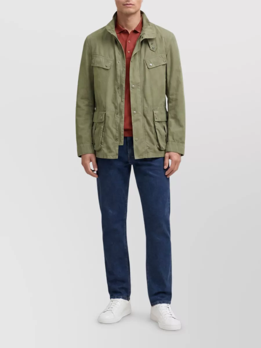 Barbour Cotton Single-Breasted Coat