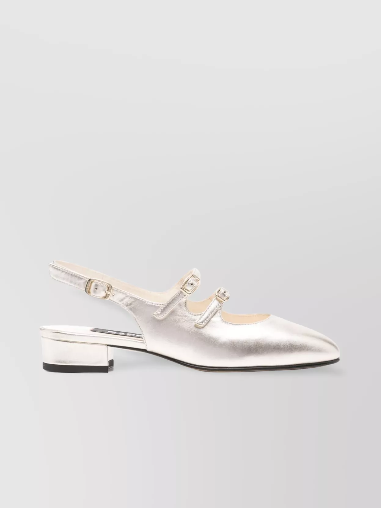 Carel Paris Peche Laminated Leather Ballets