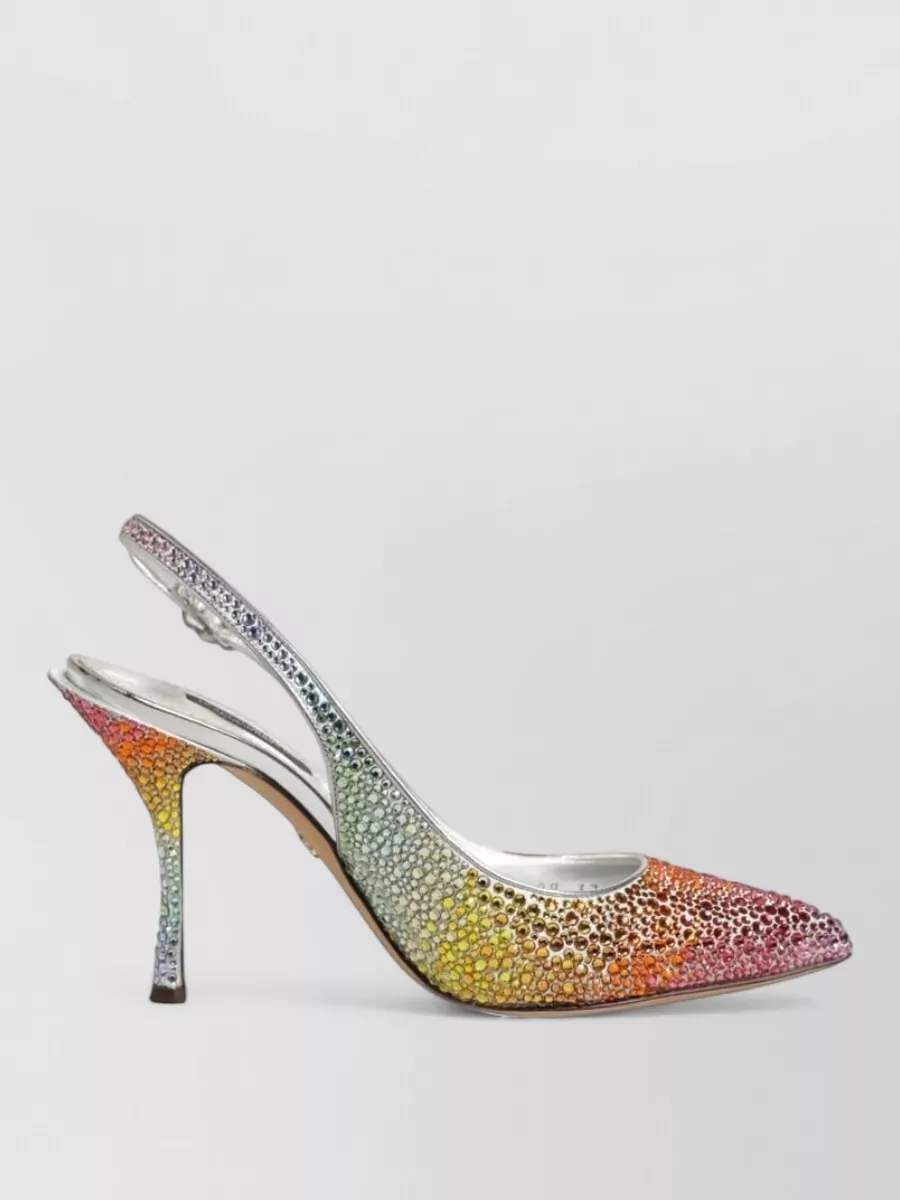 Dolce&Gabbana Sequin Slingback Pumps