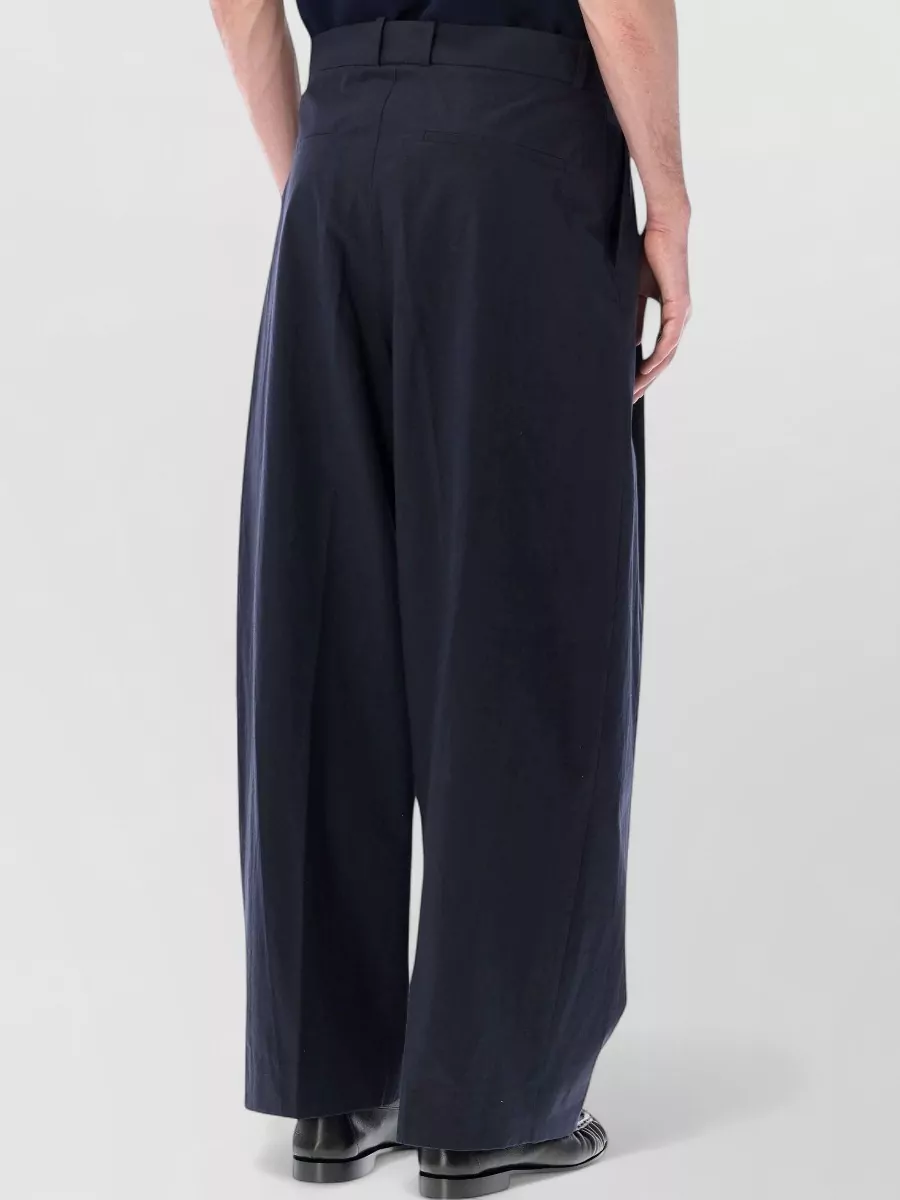 Studio Nicholson Pleated Wide-Leg Trousers