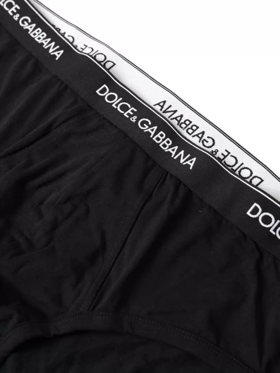 Dolce&Gabbana Stretch High-Waist Briefs