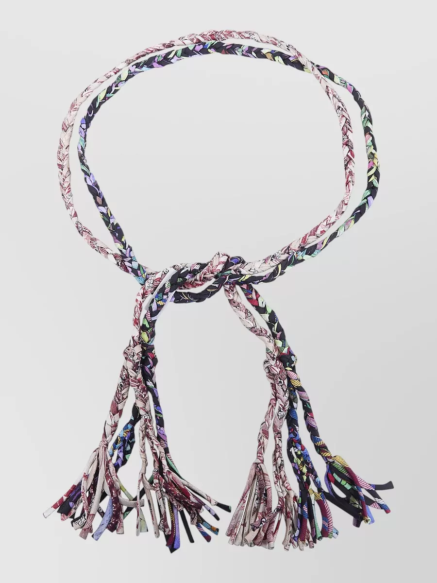 Pierre Louise Mascia Silk Scarf Belt
