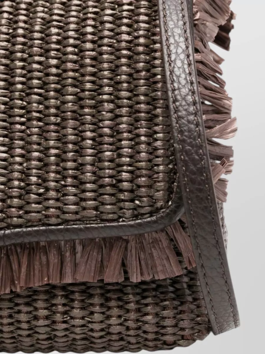 Zanellato Leather Fringe Shoulder Bag