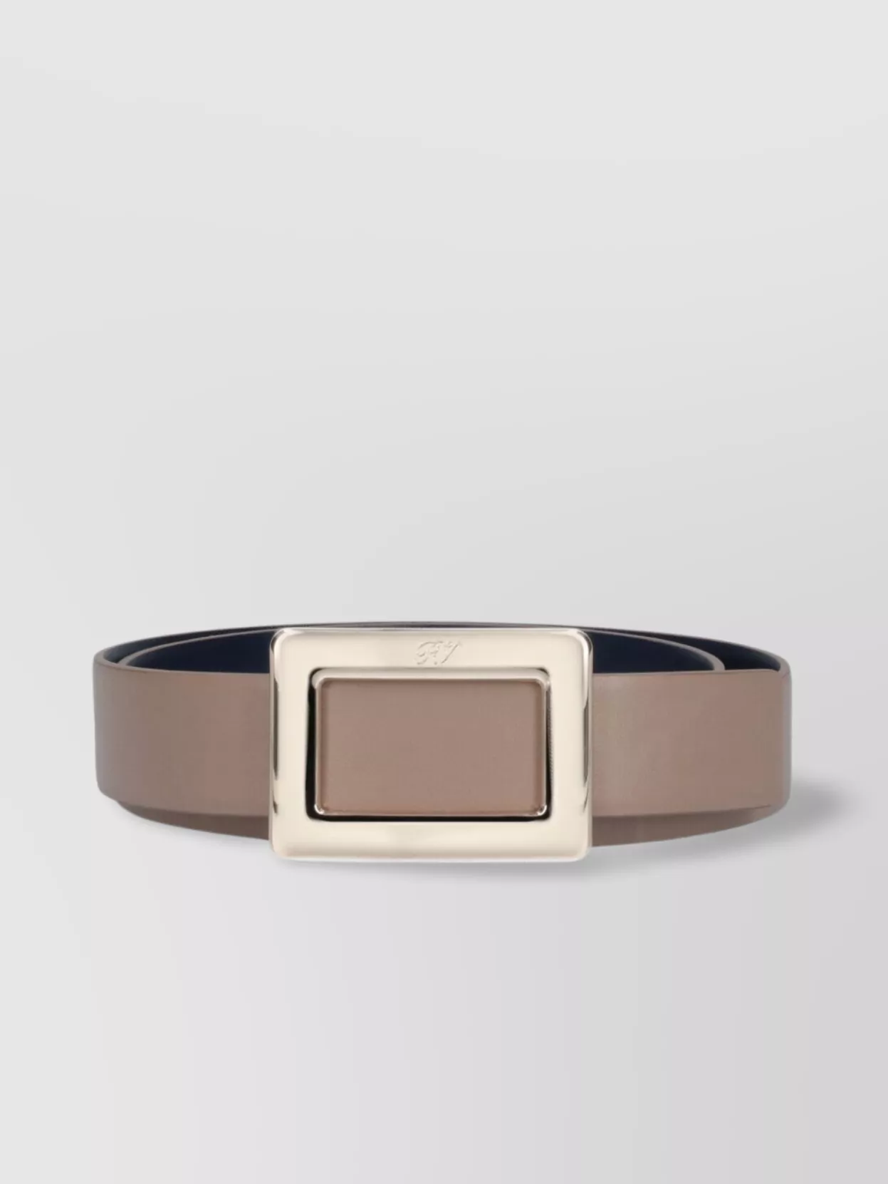 Roger Vivier Adjustable Dual-tone Rectangular Buckle Belts