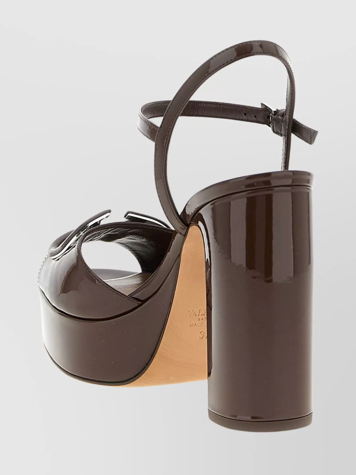 Valentino Garavani Signature Vlogo Block Heel Sandals