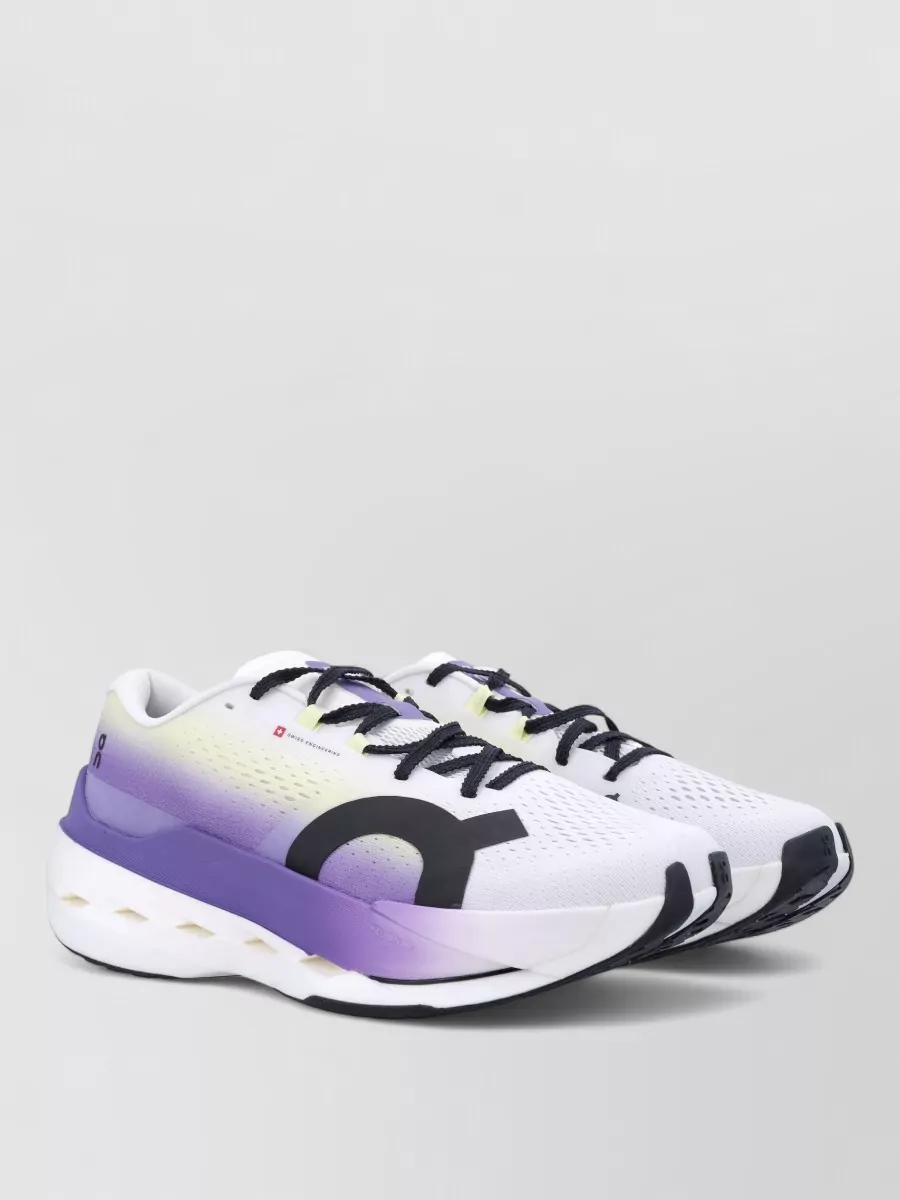 On Running recycled polyester low-top sneakers
