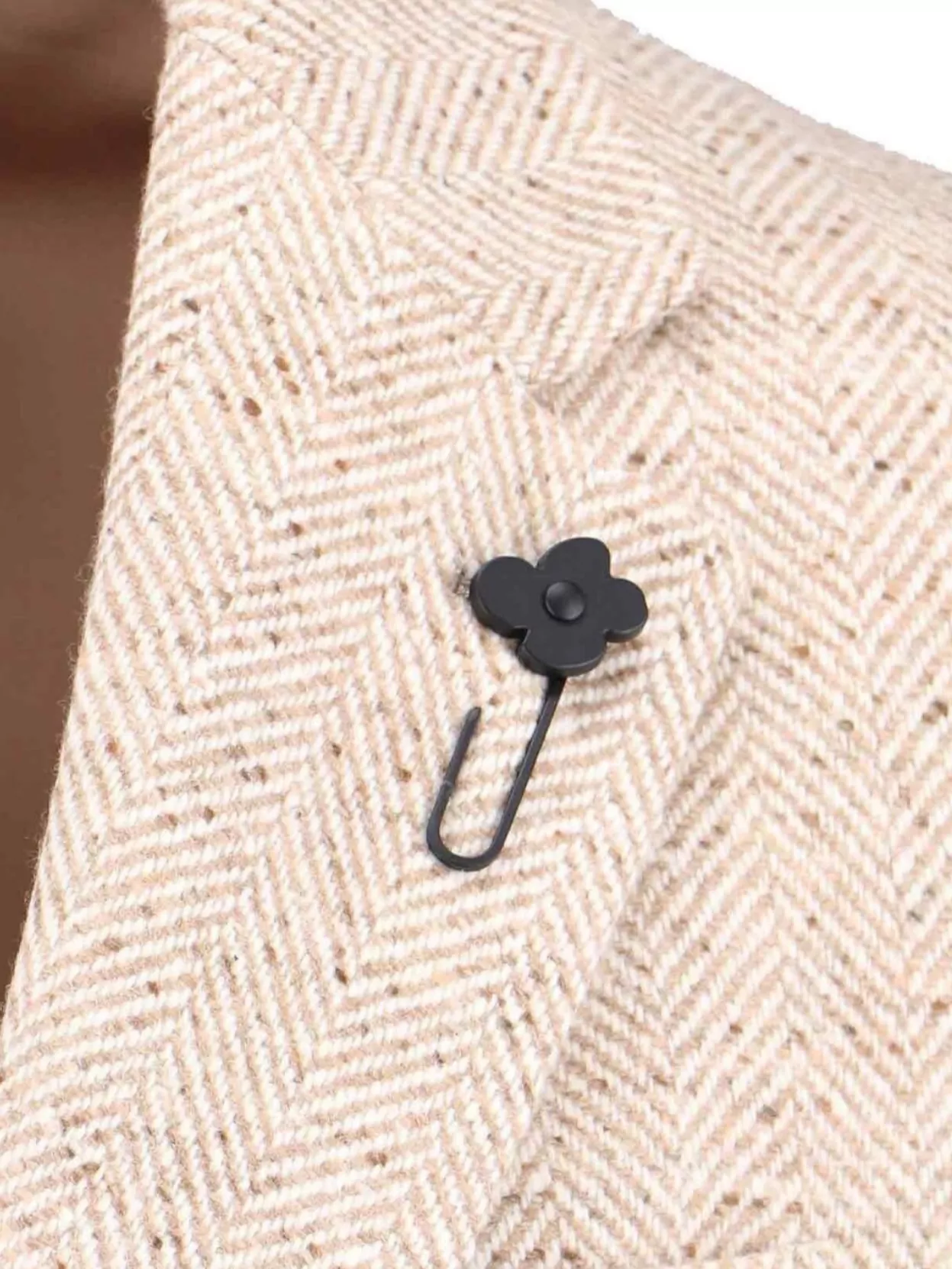 Lardini Single-Breasted Jacket With Notch Lapel And Back Vent