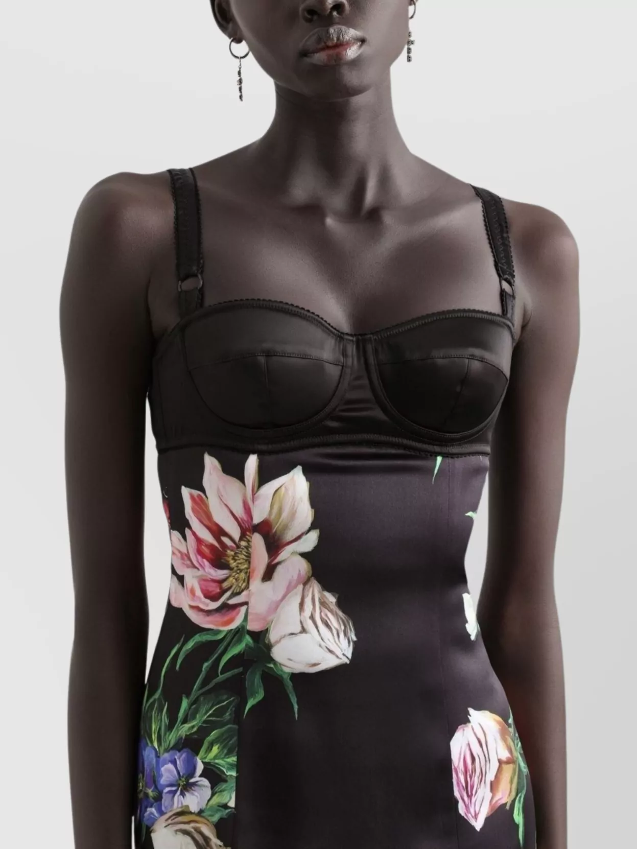 Dolce&Gabbana Knee Length Floral Pattern Dress