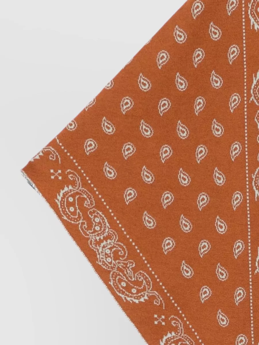 Guest In Residence Silk Paisley-Print Foulard